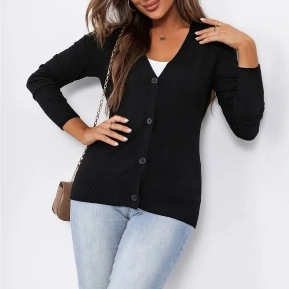 SHEIN Button Up Cardigan - Picture 1 of 6